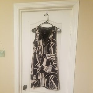 Black and white dress